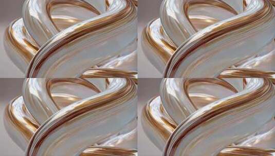 3D渲染抽象流体素材高清在线视频素材下载