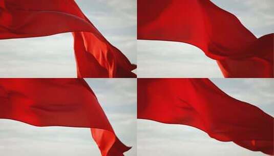 国庆节红旗飘扬党政视频高清在线视频素材下载