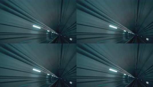 【8K】地铁隧道 穿梭延时 转场高清在线视频素材下载