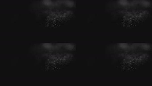 黑色背景粒子特效高清在线视频素材下载