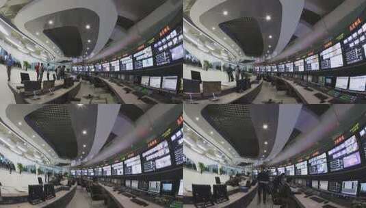 电视台播出监看机房 延时拍摄素材高清在线视频素材下载