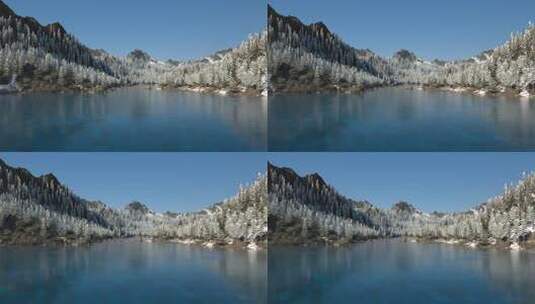 雪山风景_高清在线视频素材下载