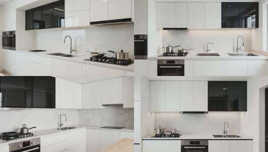 现代风格室内厨房素材高清在线视频素材下载