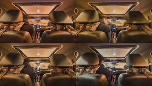 车内延时高清在线视频素材下载