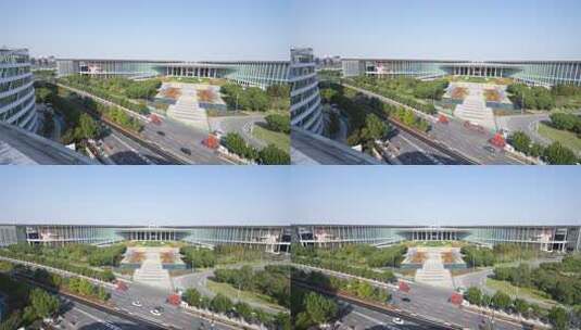 2025第八届进博会 国家会展中心  空镜高清在线视频素材下载