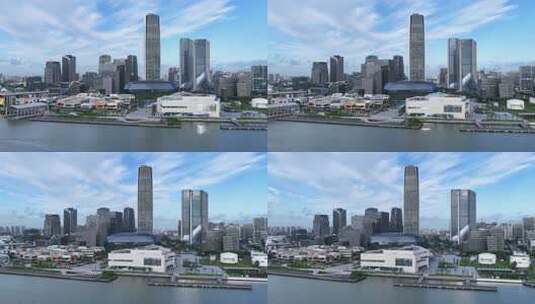 上海徐汇西岸高清在线视频素材下载