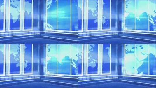 新闻直播间虚拟背景画面高清在线视频素材下载