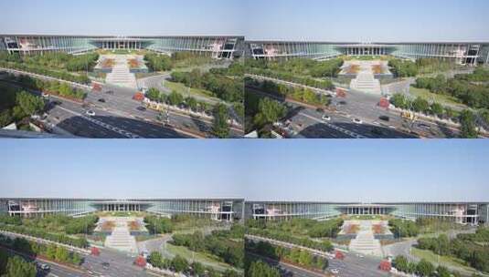 2025第八届进博会 国家会展中心  空镜高清在线视频素材下载