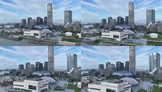 上海徐汇西岸高清在线视频素材下载