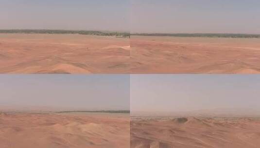 孤独地穿行在胭脂画卷高清在线视频素材下载