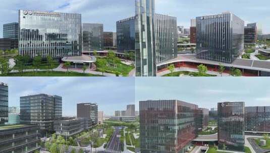 临港智能系统科创平台  临港智能科技园高清在线视频素材下载