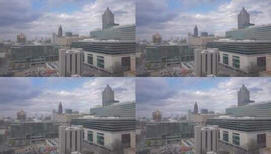 亚特兰大的建筑和摩天大楼高清在线视频素材下载