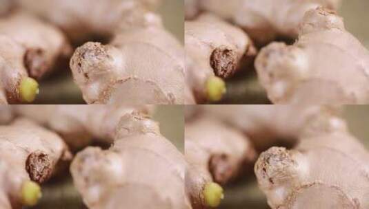 冬吃萝卜夏吃姜发芽的老姜 (5)高清在线视频素材下载