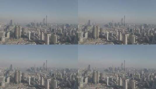 上海黄浦区4K航拍高清在线视频素材下载