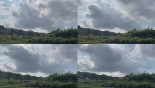 小山村风景4K实拍视频高清在线视频素材下载