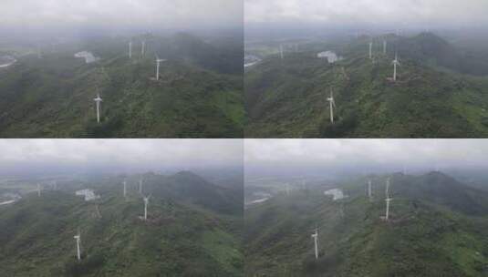 航拍广东茂名发电产业高清在线视频素材下载