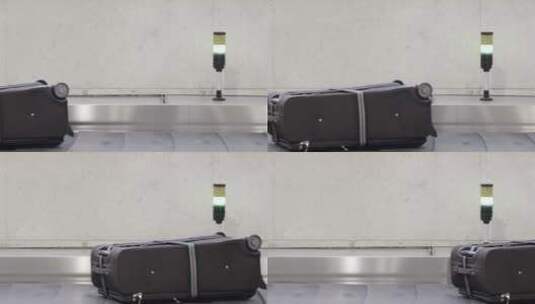 机场行李传输带高清在线视频素材下载