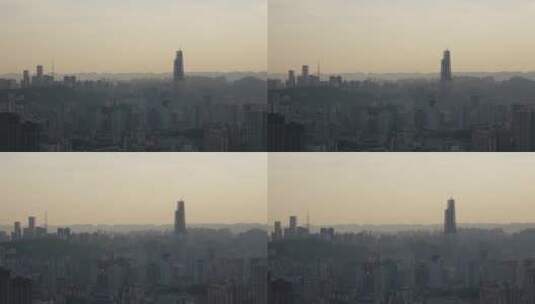 重庆城市天际线高清在线视频素材下载