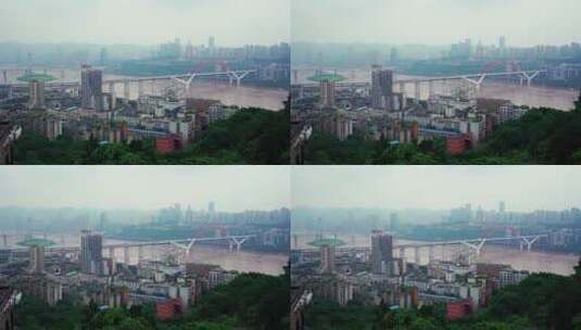 重庆地标延时摄影高清在线视频素材下载