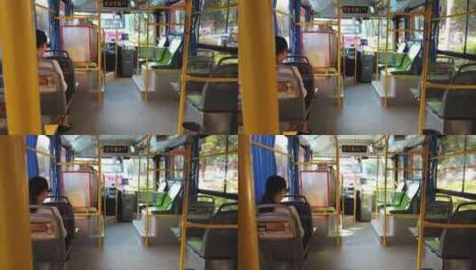 车站 公交车高清在线视频素材下载