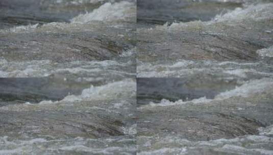 河水中的激流高清在线视频素材下载