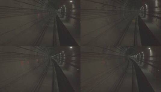地铁隧道高清在线视频素材下载