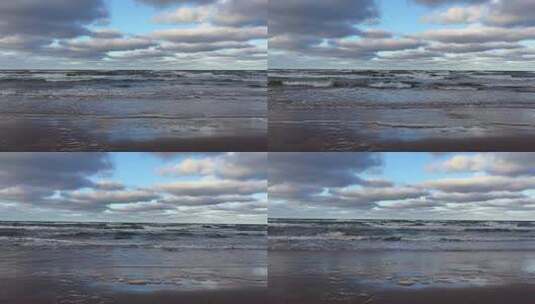 爱德华王子岛-大西洋海滩高清在线视频素材下载