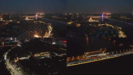 合集_咸阳夜景航拍4k01高清在线视频素材下载