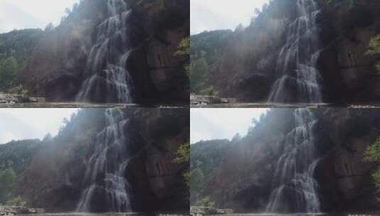 瀑布 水流高清在线视频素材下载