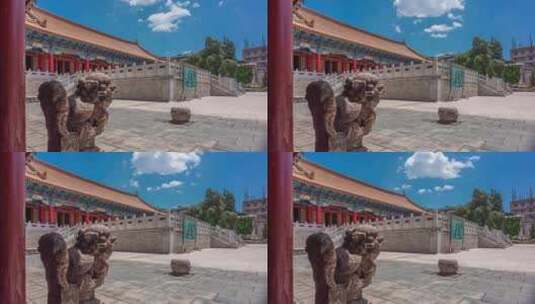 【正版素材】云南昆明文庙大成殿2高清在线视频素材下载