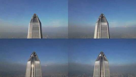 深圳城市平安大厦高清在线视频素材下载