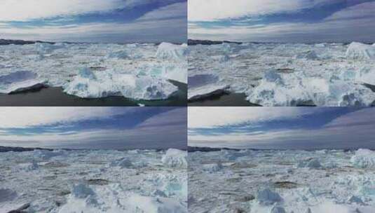 冰山和冰川高清在线视频素材下载