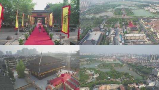 歌风台 徐州汉城 沛县公园 沛高清在线视频素材下载