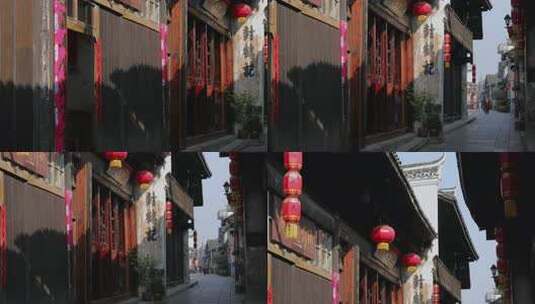 湖南黔阳古城古街小巷01【套组】高清在线视频素材下载