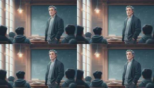 睿智导师课堂授课指点迷津高清在线视频素材下载