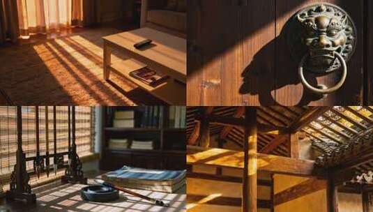 光影流转光影延时摄影空镜头合集高清在线视频素材下载