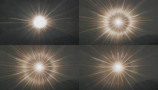 光芒四射特效画面高清在线视频素材下载
