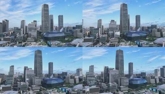 上海徐汇西岸高清在线视频素材下载