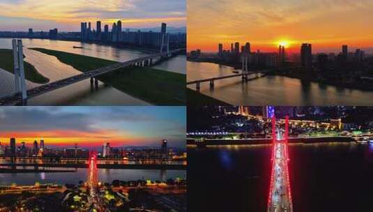 八一大桥高清在线视频素材下载