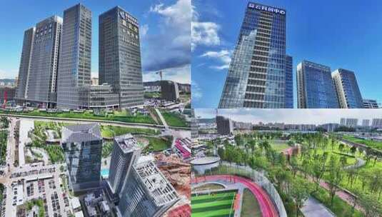 广州白云区益云科创中心高清在线视频素材下载