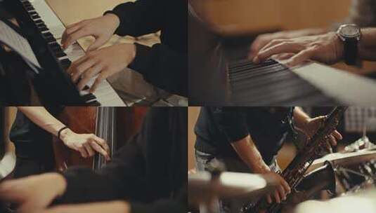 乐器特写高清在线视频素材下载