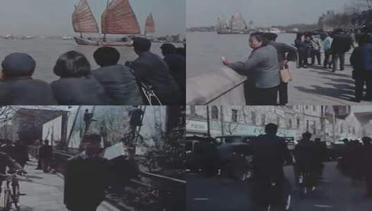 70年代上海街头高清在线视频素材下载