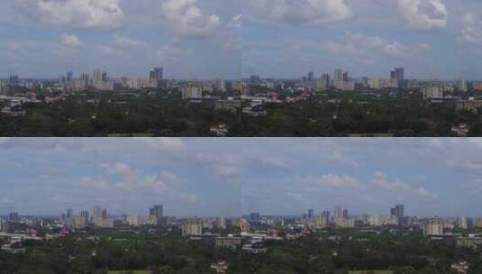 非洲坦桑尼亚色非洲马赛人穿传统服装跳舞唱歌高清在线视频素材下载