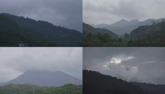 海南五指云海延时摄影高清在线视频素材下载