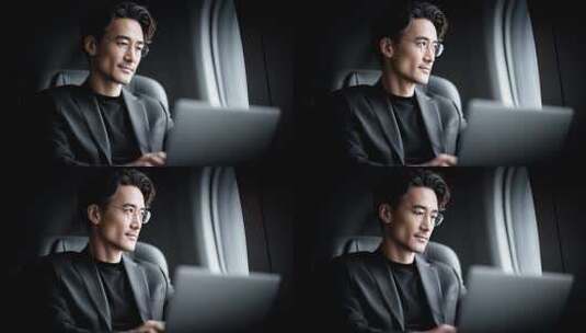 商务精英人士专注工作办公场景高清在线视频素材下载