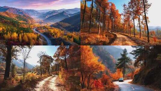 街角的晚风高清在线视频素材下载