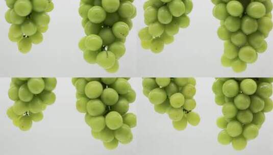 绿葡萄特写素材高清在线视频素材下载