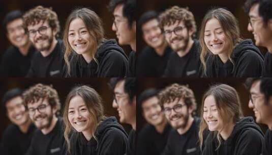 多元团队合作讨论积极沟通高清在线视频素材下载