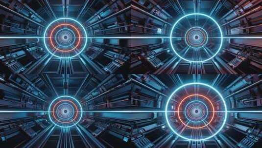 科技隧道穿梭动画素材高清在线视频素材下载