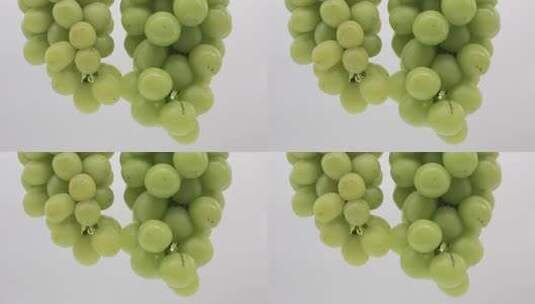 绿葡萄特写素材高清在线视频素材下载